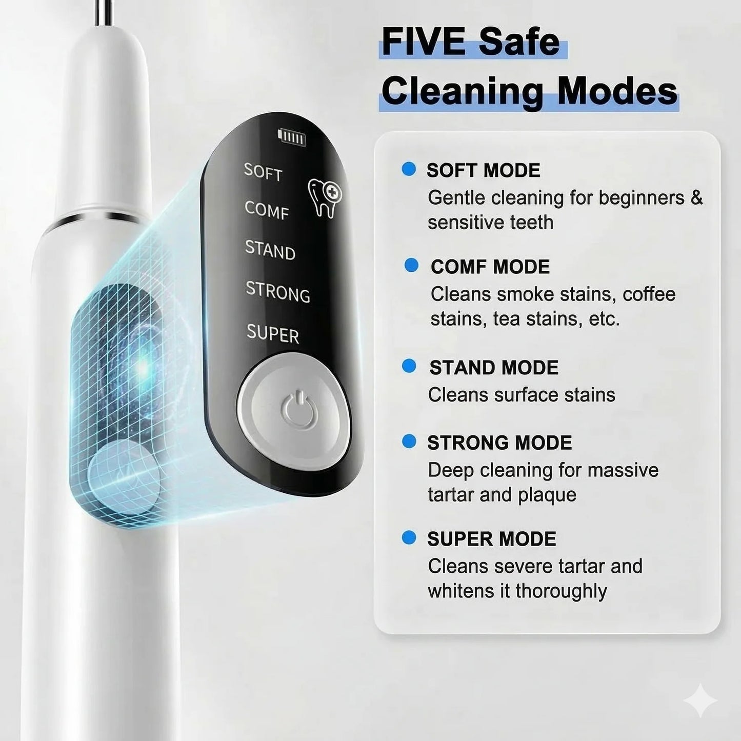 Ultra Sonic Tooth Cleaner