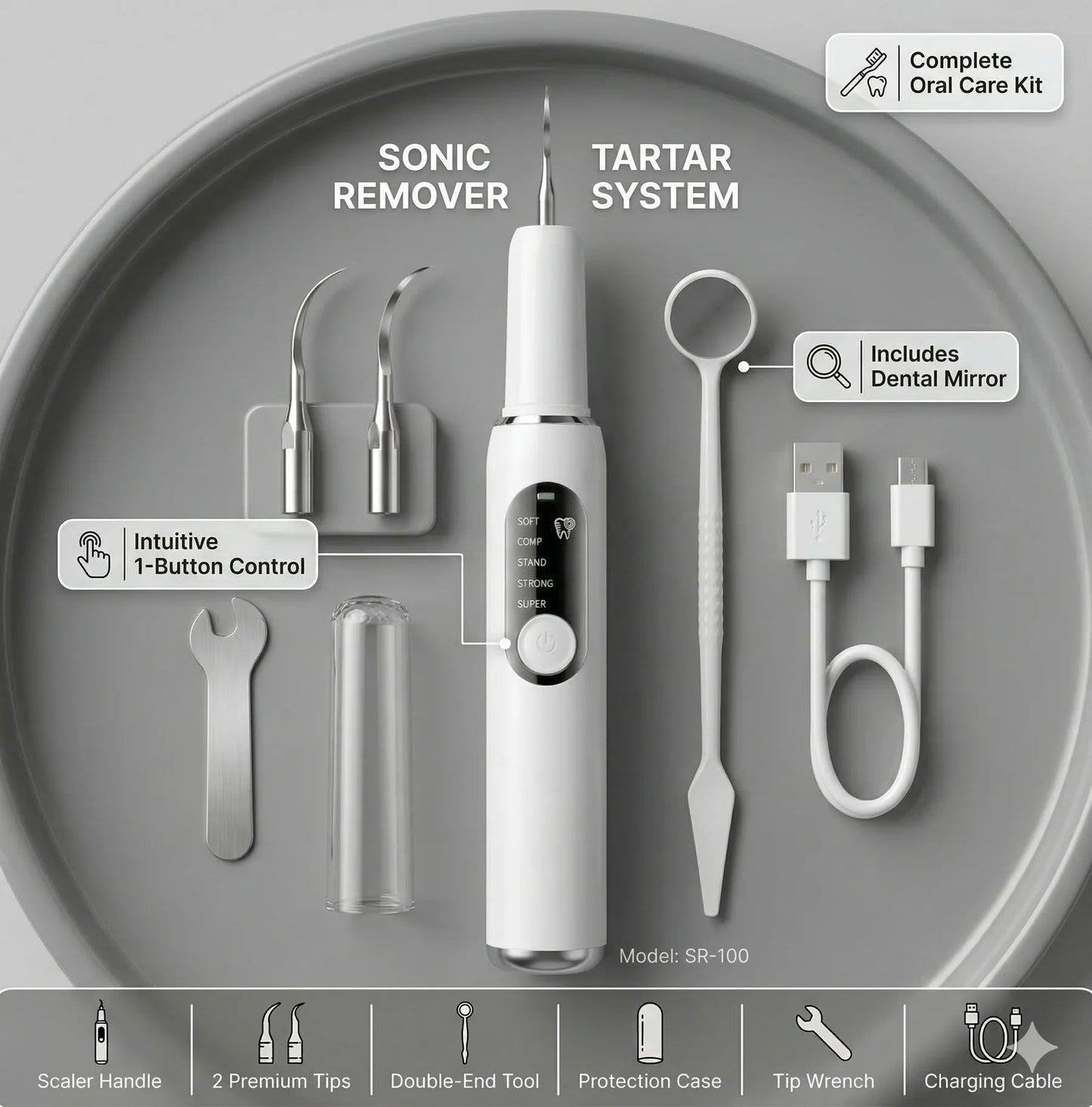 Ultra Sonic Tooth Cleaner